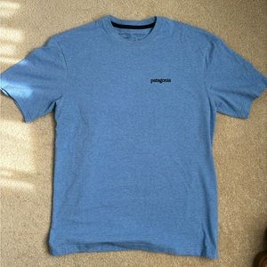 PATAGONIA TSHIRT LIGHT BLUE